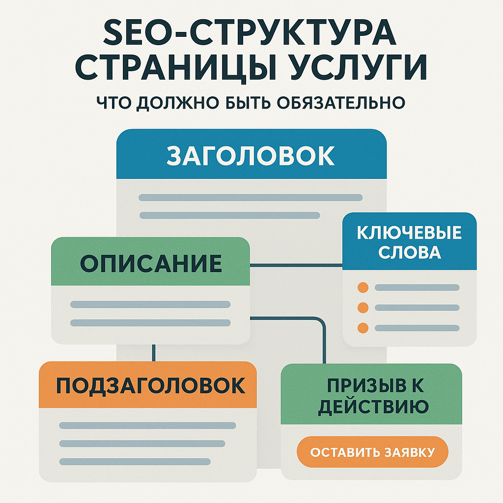 SEO-структура страницы услуги