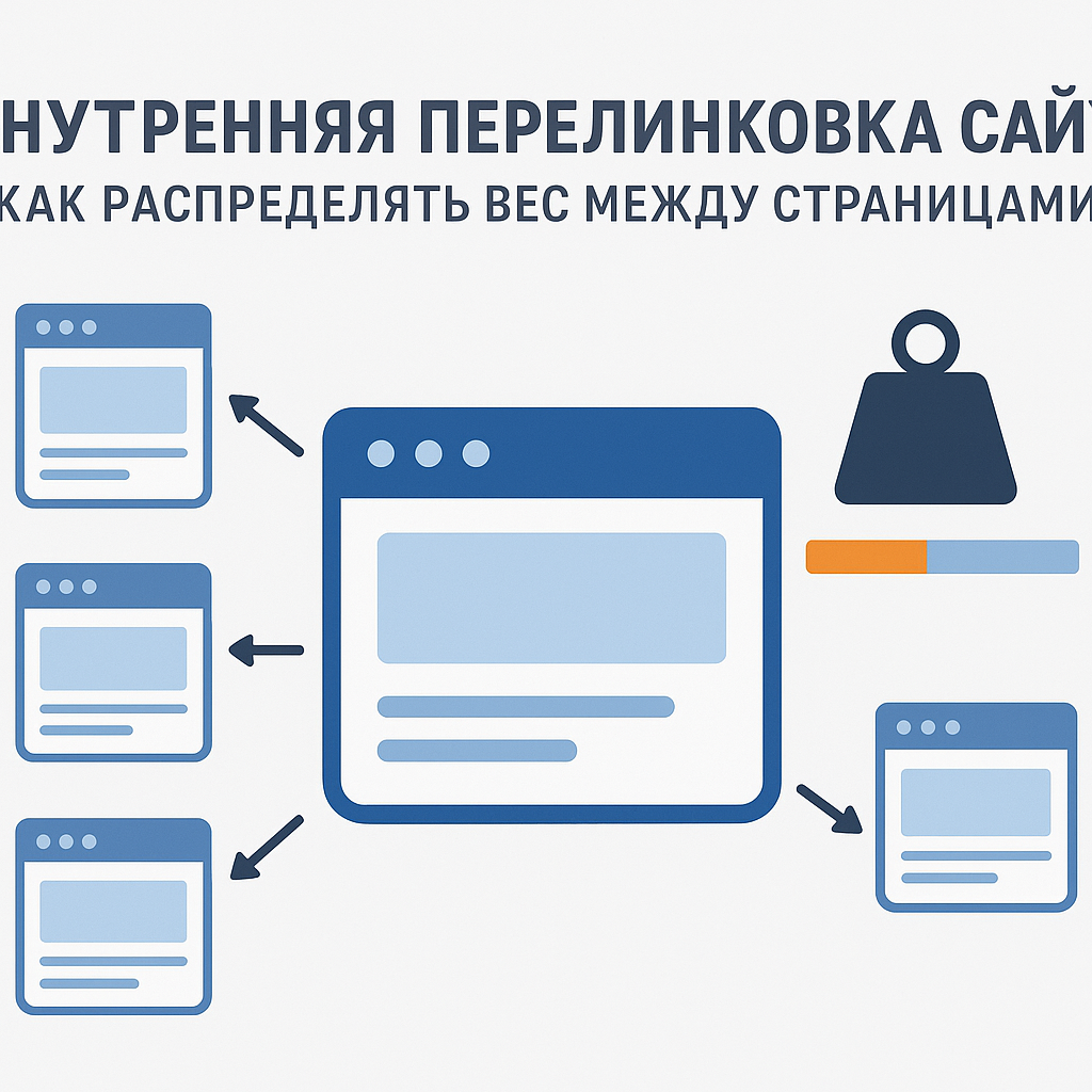 Внутренняя перелинковка Пошаговый план внедрения: правильная перелинковка сайта за 7 шагов