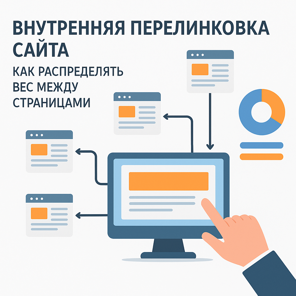 Внутренняя перелинковка сайта: как распределять вес между страницами Ошибки и риски: каннибализация, «сироты», петли, сквозные ссылки, nofollow и глубина кликов