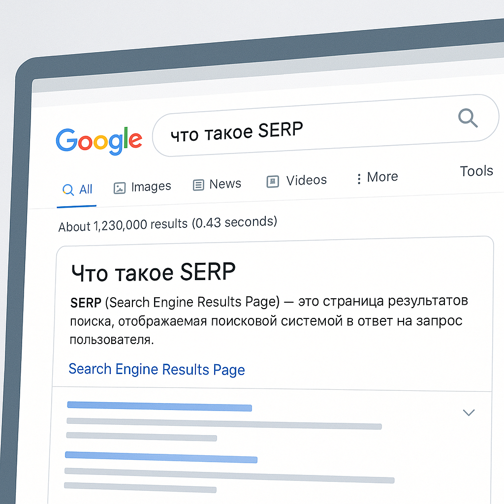 что такое SERP