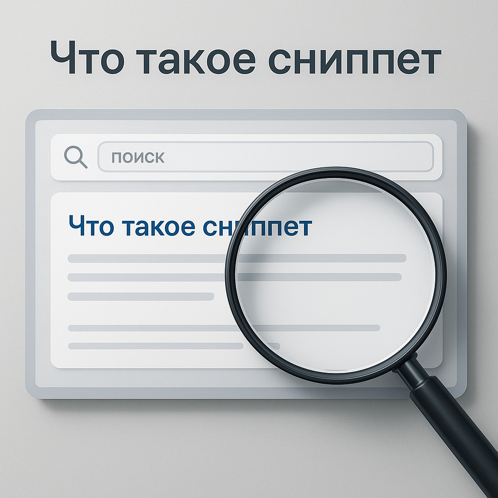 Что такое сниппет