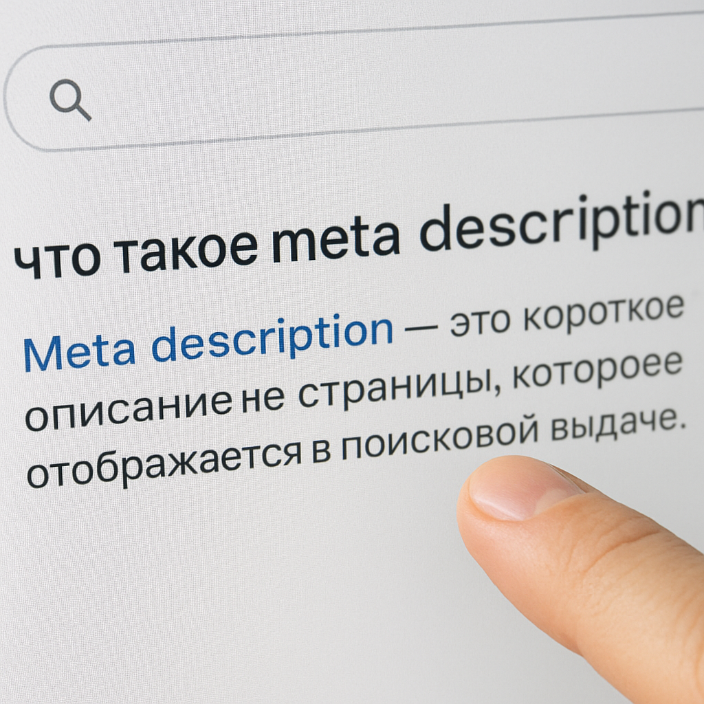 Что такое Meta Description Как писать Meta Description: структура, длина, подходы и примеры
