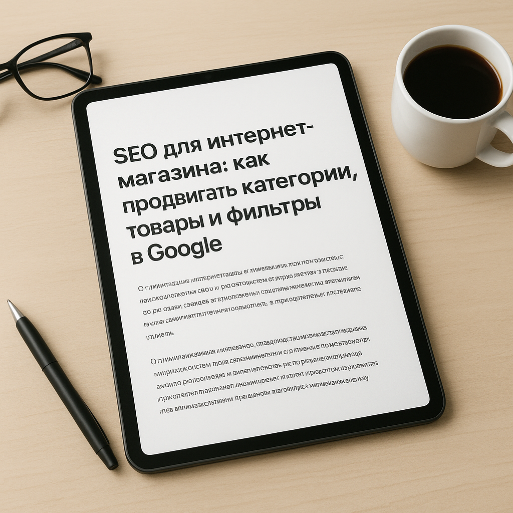 SEO для интернет-магазина Структура сайта и внутренняя перелинковка: как помочь Google и пользователю