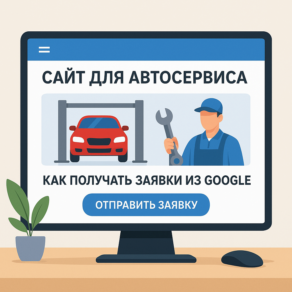 Сайт для автосервиса