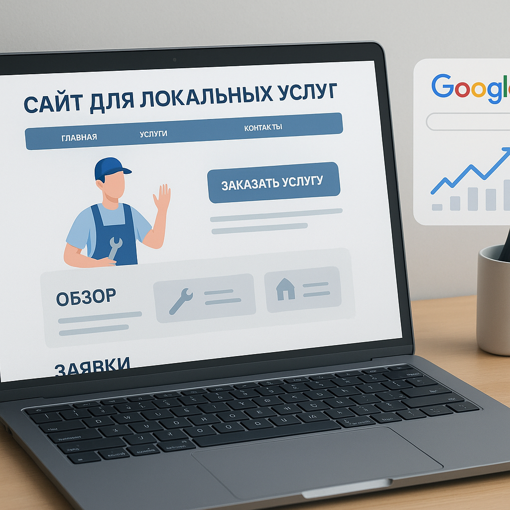 Сайт для локальных услуг Google Maps и профиль компании: почему карта работает вместе с сайтом