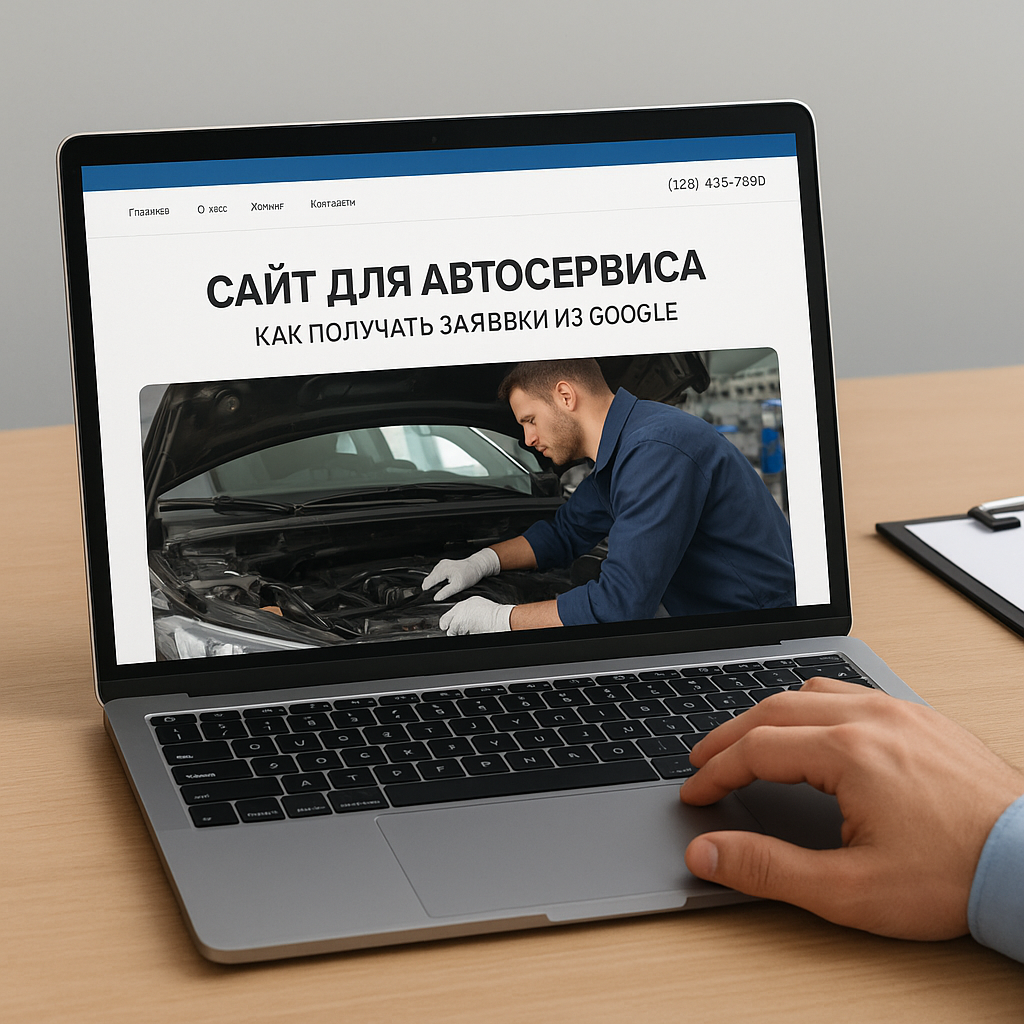 Сайт для автосервиса Сайт для автосервиса