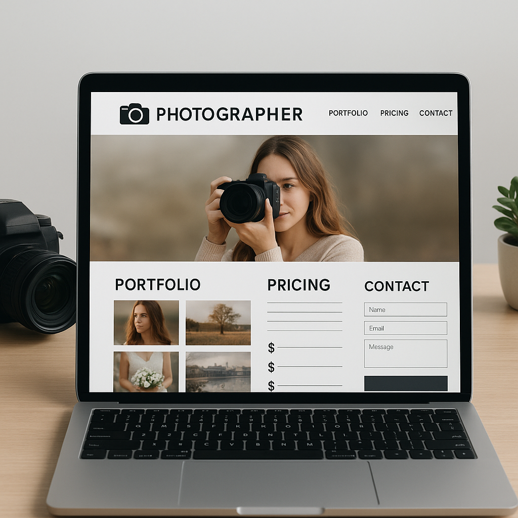 Сайт для фотографа 6) SEO для бизнеса фотографа: страницы под услуги, города и запросы — результативное SEO без лишнего шума