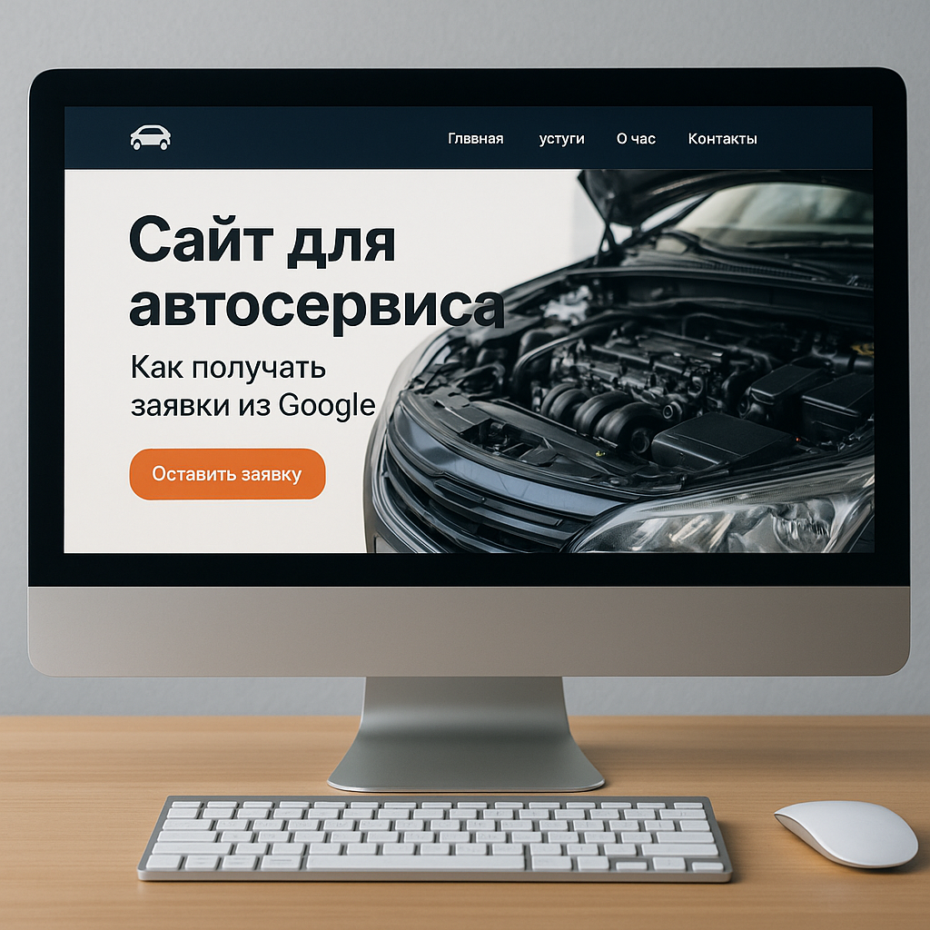 Сайт для автосервиса Сайт для автосервиса