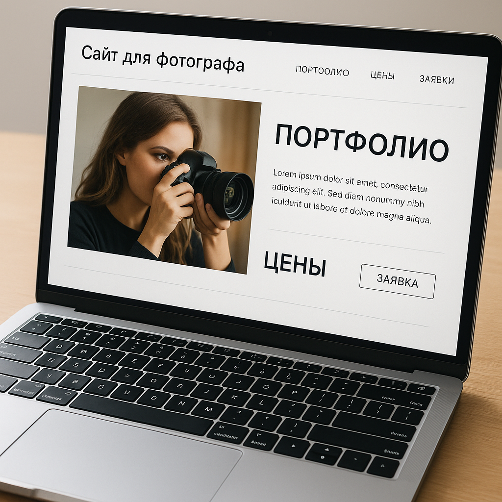 Сайт для фотографа Сайт для фотографа