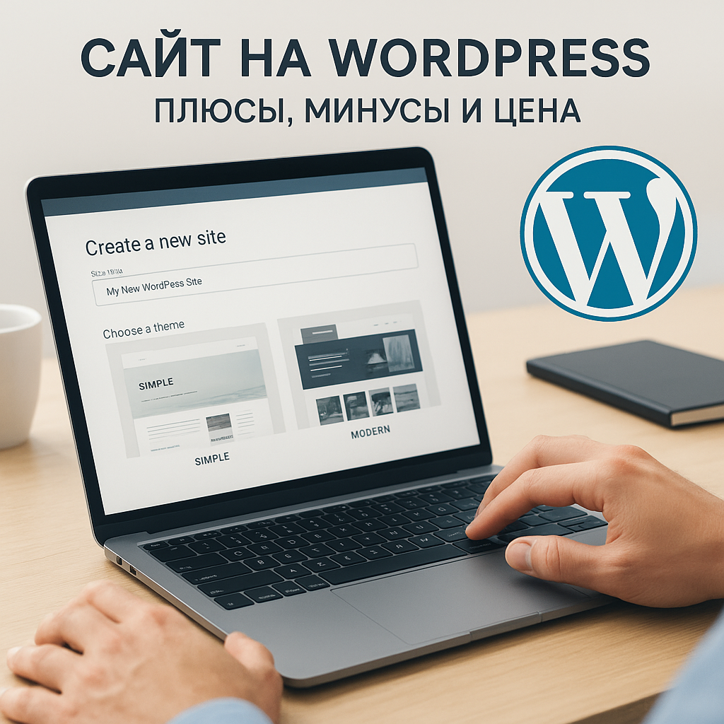 Сайт на WordPress 2) Плюсы WordPress, за которые его выбирают: скорость запуска, гибкость и рост органического трафика