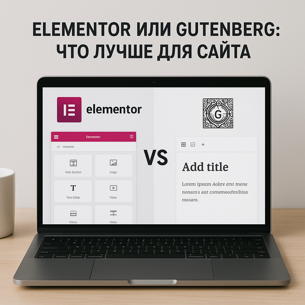 Управляемость и масштабирование: стратегия, а не хаос — Elementor или Gutenberg: что лучше для сайта