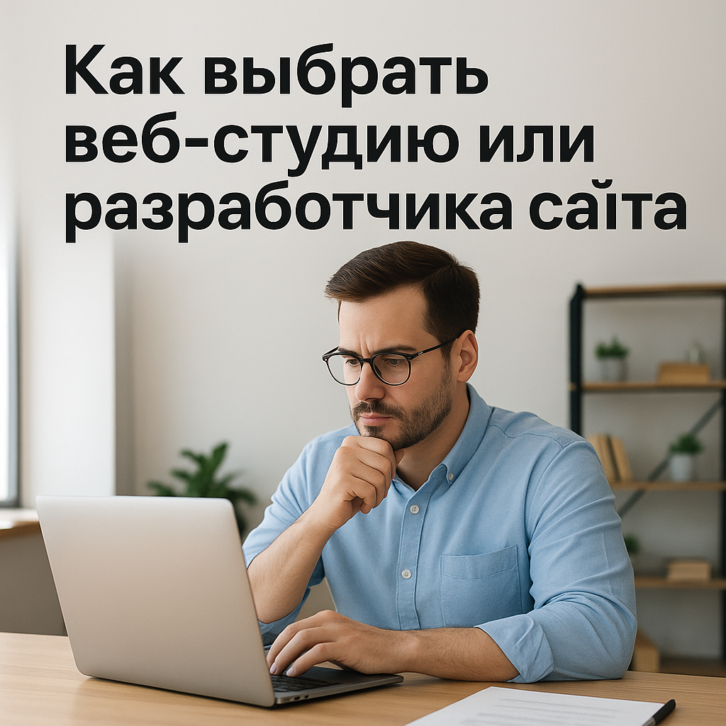 Выбор веб-студии и этапы разработки Процесс выбора веб-студии для разработки сайта