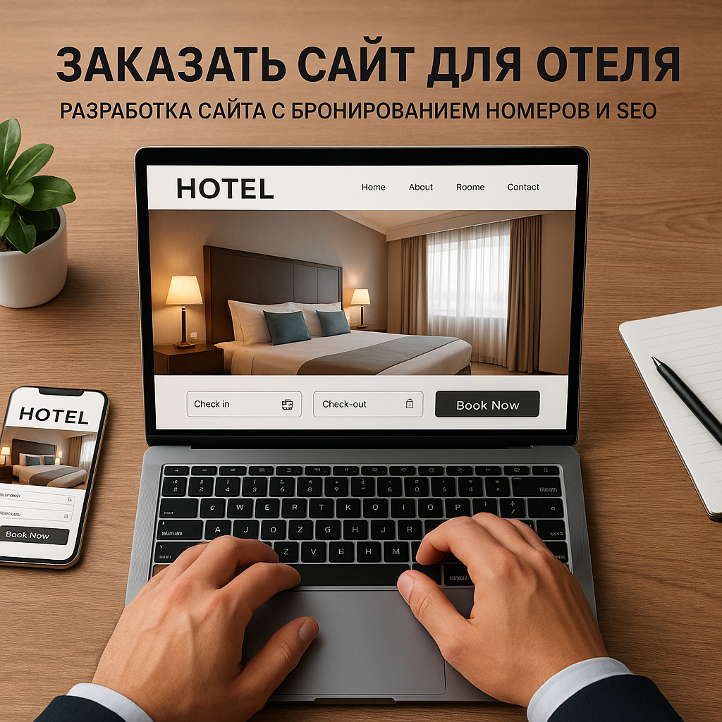 Разработка сайта для отеля с функцией бронирования