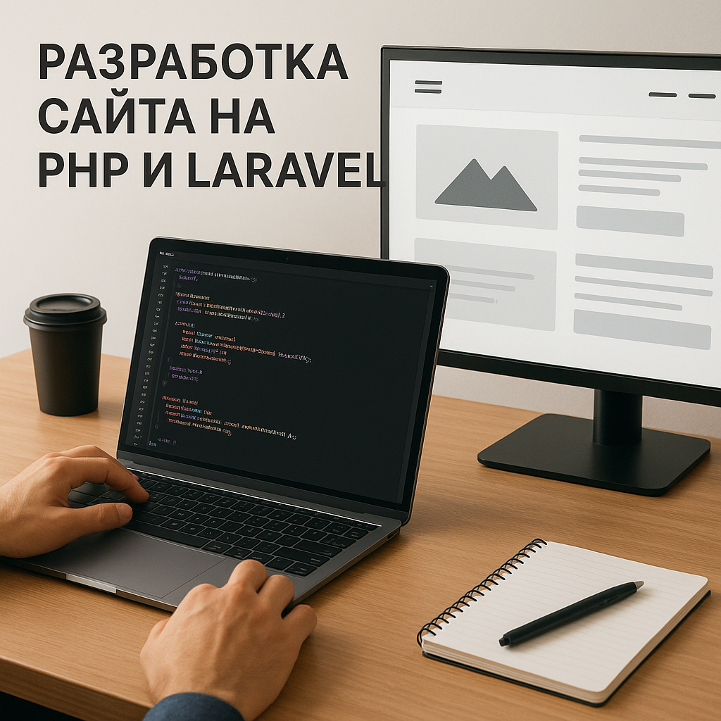 Разработка сайта на Laravel и PHP
