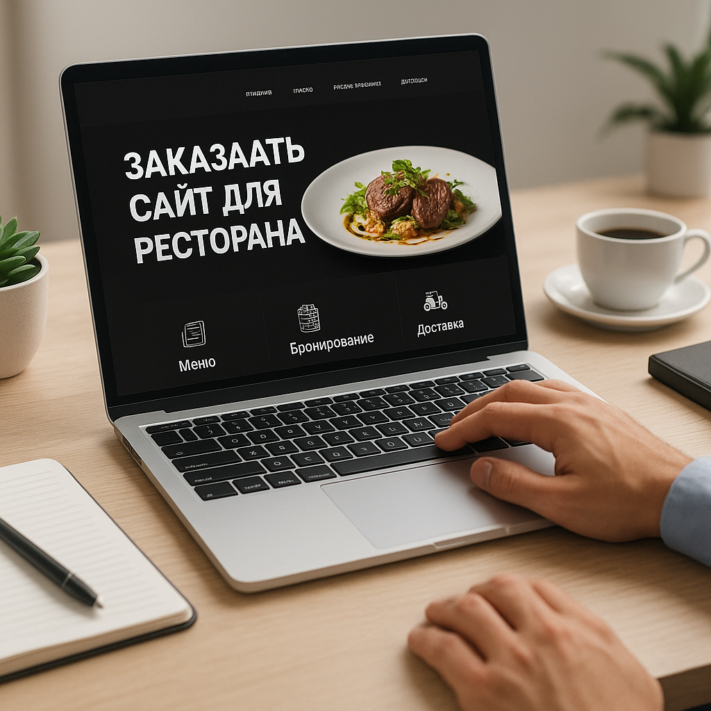 Сайт ресторана для бронирования Сайт ресторана с функционалом бронирования столиков