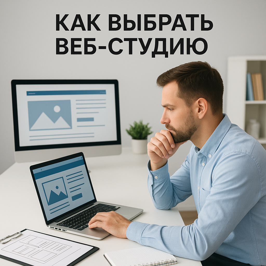 Как выбрать веб-студию для сайта Советы по выбору веб-студии