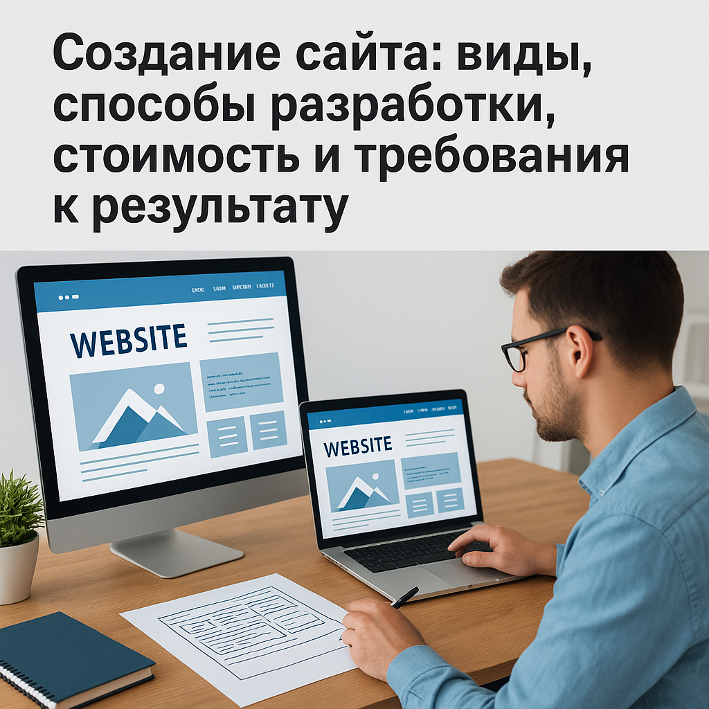 Требования к современному сайту Современный сайт с адаптивным дизайном