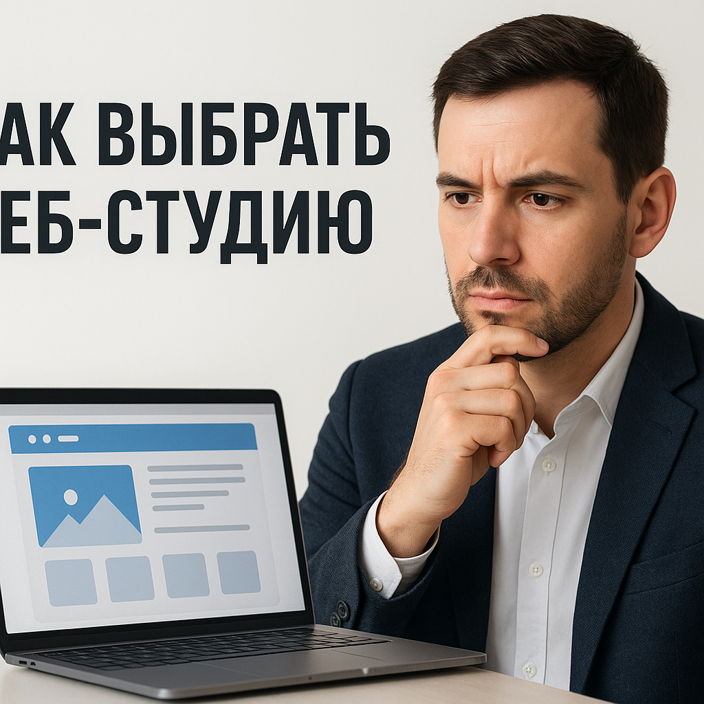 Как выбрать веб-студию Выбор веб-студии для разработки сайта