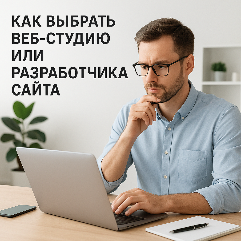 Выбор веб-студии для разработки сайта
