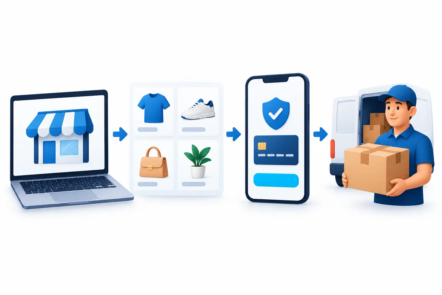 Как создать интернет-магазин с нуля: платформа, каталог, оплата и доставка Схема запуска интернет-магазина: платформа, каталог, оплата и доставка